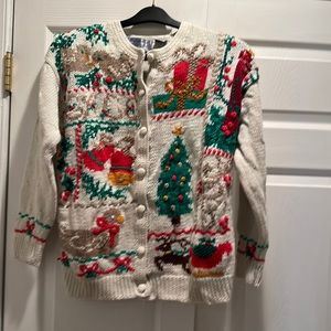 Ugly Christmas Sweater Northern isles signature knitted by hand